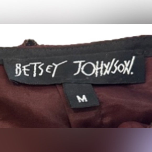 Betsey Johnson 💝 Rare VINTAGE Crochet Lace floral skirt size M - Picture 6 of 10